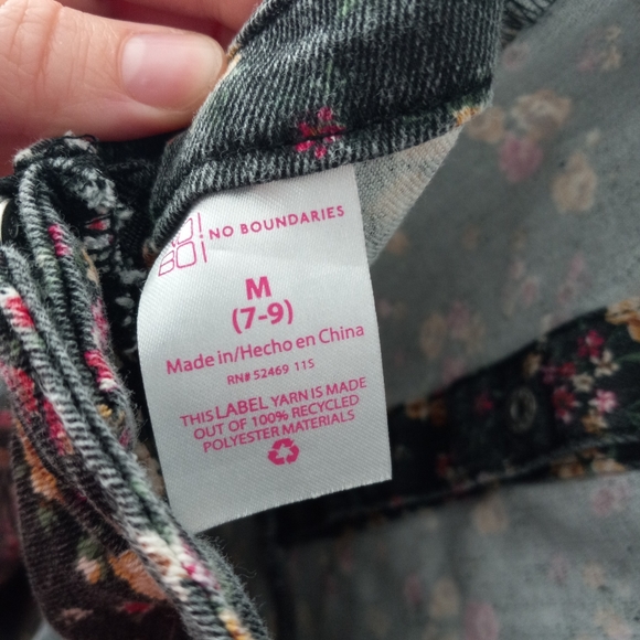 Cute Denim Patterned Dress - Picture 5 of 5